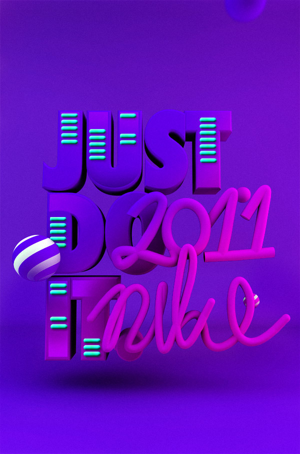 just do it 2011 nike poster
